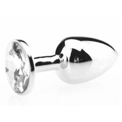 Generique Plug Bijou Spolly Diamant 6.5 x 2.7 cm Small
